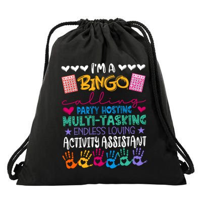 IM A Bingo Endless Loving Activity Assistant Drawstring Bag
