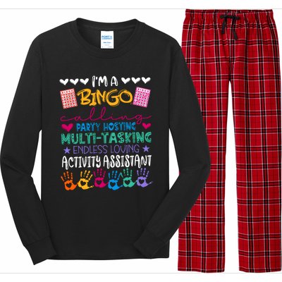 IM A Bingo Endless Loving Activity Assistant Long Sleeve Pajama Set