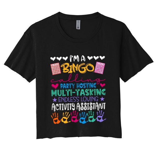 IM A Bingo Endless Loving Activity Assistant Crop Top