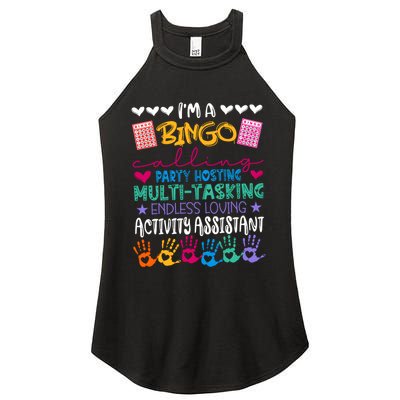 IM A Bingo Endless Loving Activity Assistant Women's Perfect Tri Rocker Tank