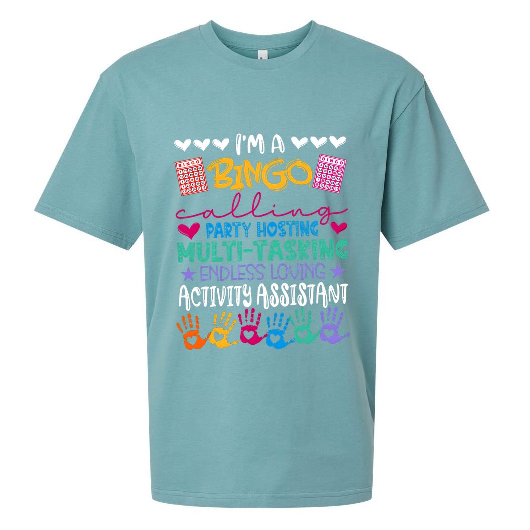 IM A Bingo Endless Loving Activity Assistant Sueded Cloud Jersey T-Shirt