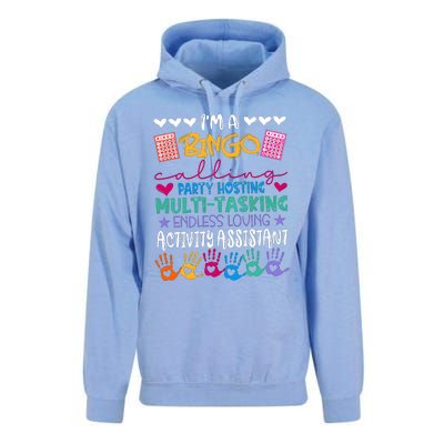 IM A Bingo Endless Loving Activity Assistant Unisex Surf Hoodie