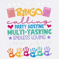 IM A Bingo Endless Loving Activity Assistant Garment-Dyed Sweatshirt