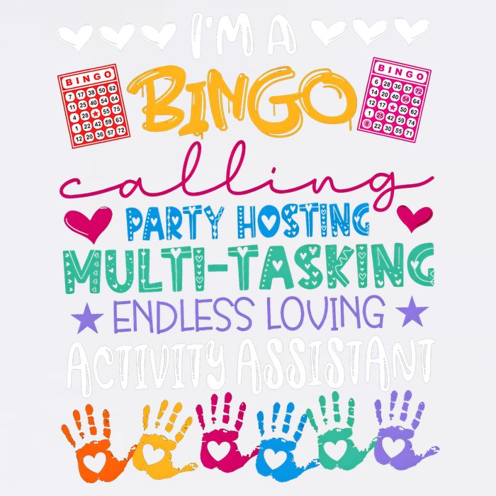 IM A Bingo Endless Loving Activity Assistant Garment-Dyed Sweatshirt