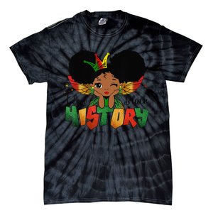 I Am Black History Month African American Queen Tie-Dye T-Shirt