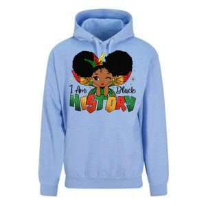 I Am Black History Month African American Queen Unisex Surf Hoodie