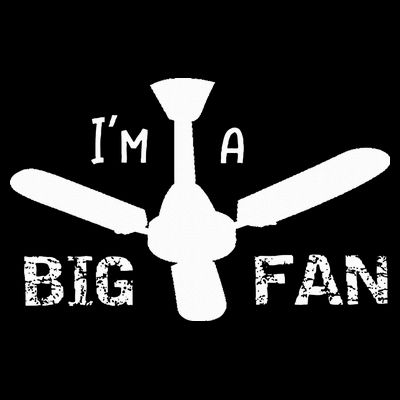I'm a Big Fan Ceiling Fan  T-Shirt