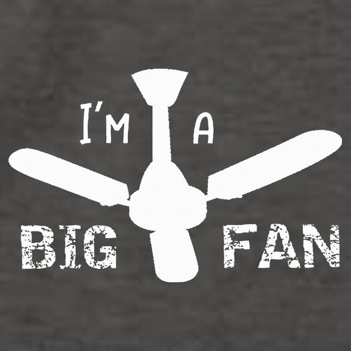 I'm a Big Fan Ceiling Fan  Vector Backpack