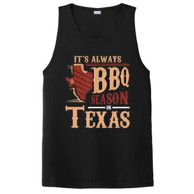 Its Always BBQ Season In Texas Barbecue PosiCharge Competitor Tank