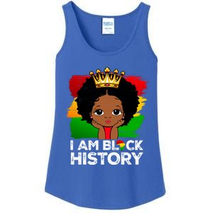 I Am Black History Month Juneteenth Black Melanin Gift Ladies Essential Tank