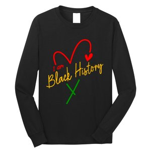 I Am Black History African Civil Rights Juneteenth Long Sleeve Shirt