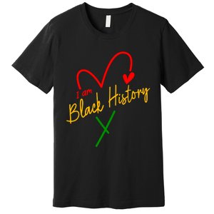 I Am Black History African Civil Rights Juneteenth Premium T-Shirt