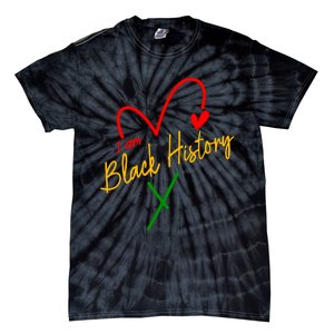 I Am Black History African Civil Rights Juneteenth Tie-Dye T-Shirt