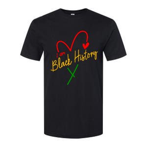 I Am Black History African Civil Rights Juneteenth Softstyle CVC T-Shirt