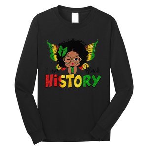 I Am Black History Month African American Queen Long Sleeve Shirt