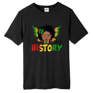 I Am Black History Month African American Queen Tall Fusion ChromaSoft Performance T-Shirt