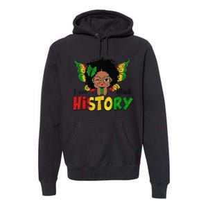 I Am Black History Month African American Queen Premium Hoodie