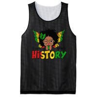 I Am Black History Month African American Queen Mesh Reversible Basketball Jersey Tank