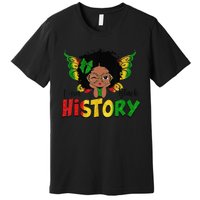 I Am Black History Month African American Queen Premium T-Shirt