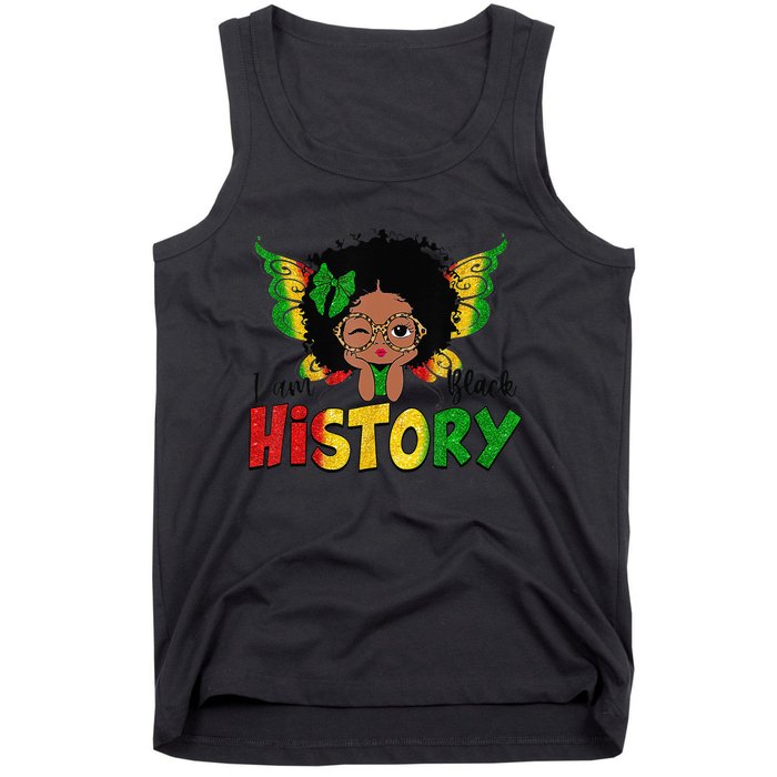 I Am Black History Month African American Queen Tank Top