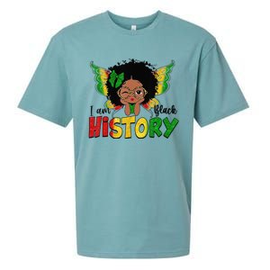 I Am Black History Month African American Queen Sueded Cloud Jersey T-Shirt