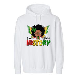 I Am Black History Month African American Queen Garment-Dyed Fleece Hoodie