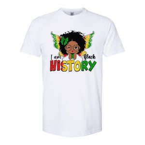 I Am Black History Month African American Queen Softstyle CVC T-Shirt