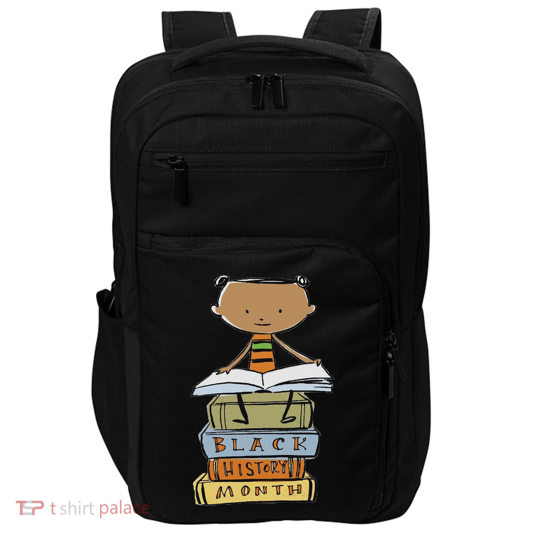 I Am Black History African American Black Pride Impact Tech Backpack