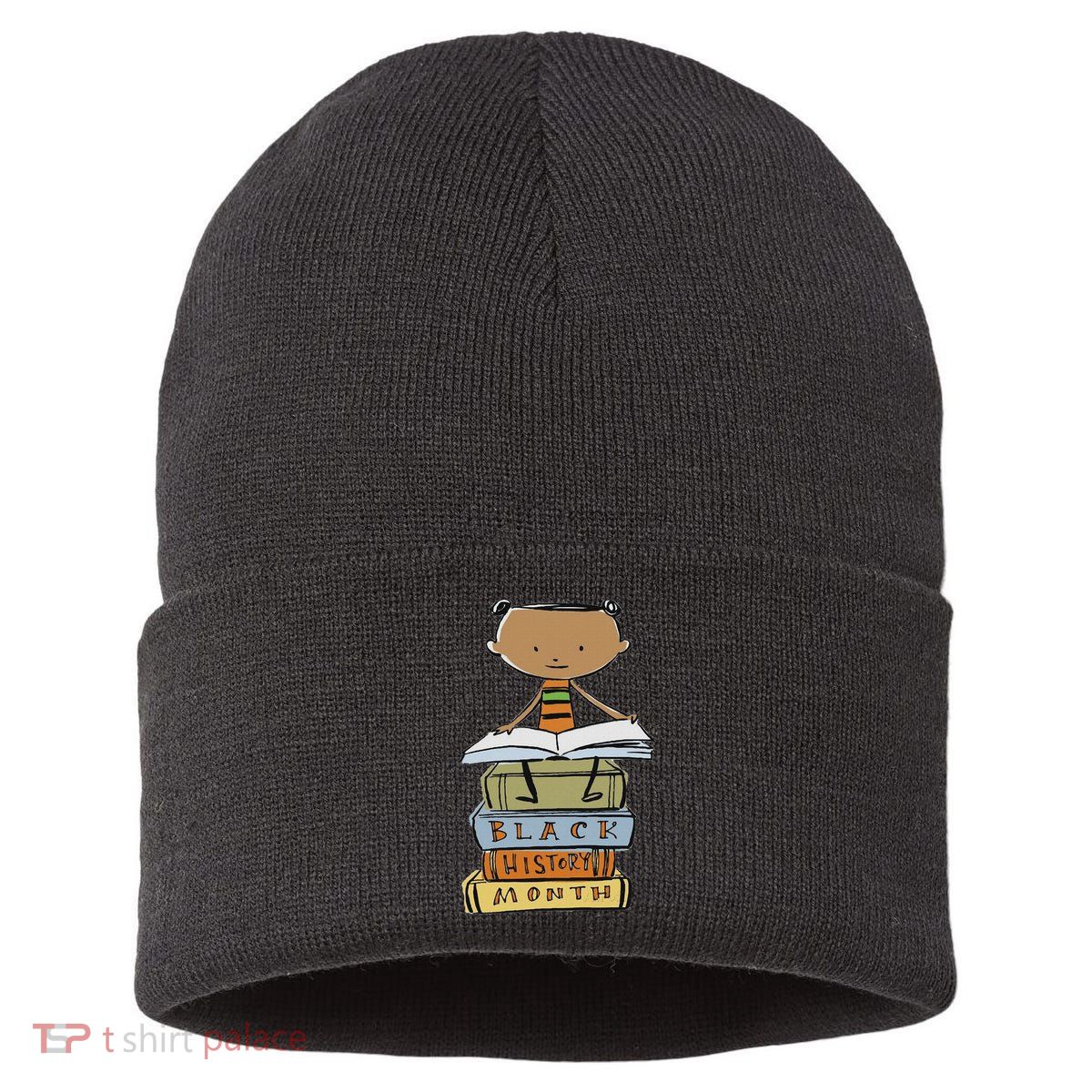 I Am Black History African American Black Pride Sustainable Knit Beanie