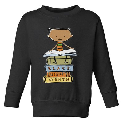 I Am Black History African American Black Pride Toddler Sweatshirt