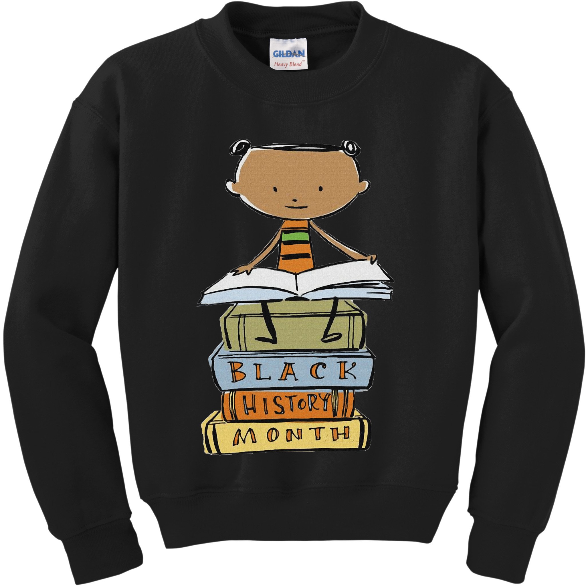 I Am Black History African American Black Pride Kids Sweatshirt