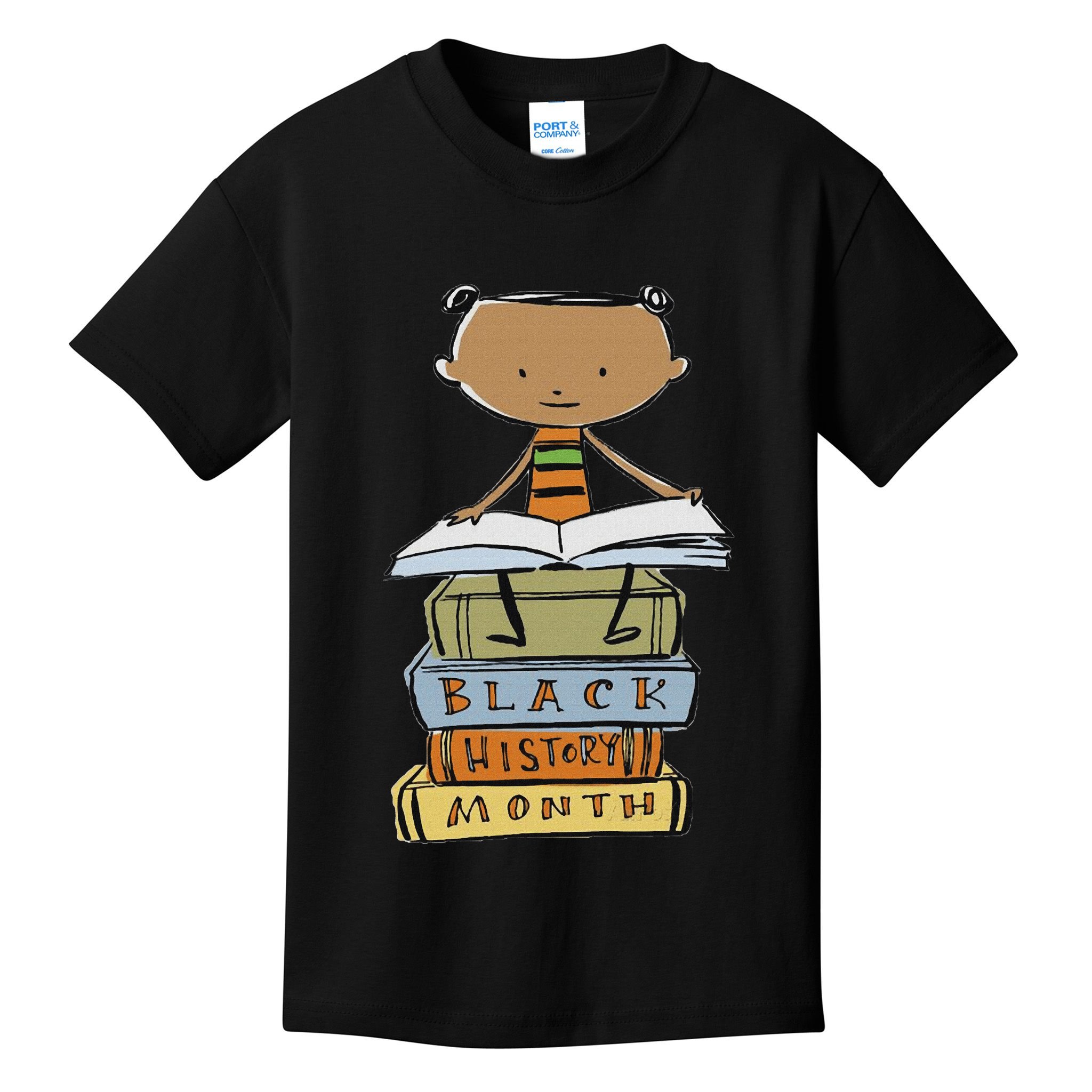 I Am Black History African American Black Pride Kids T-Shirt