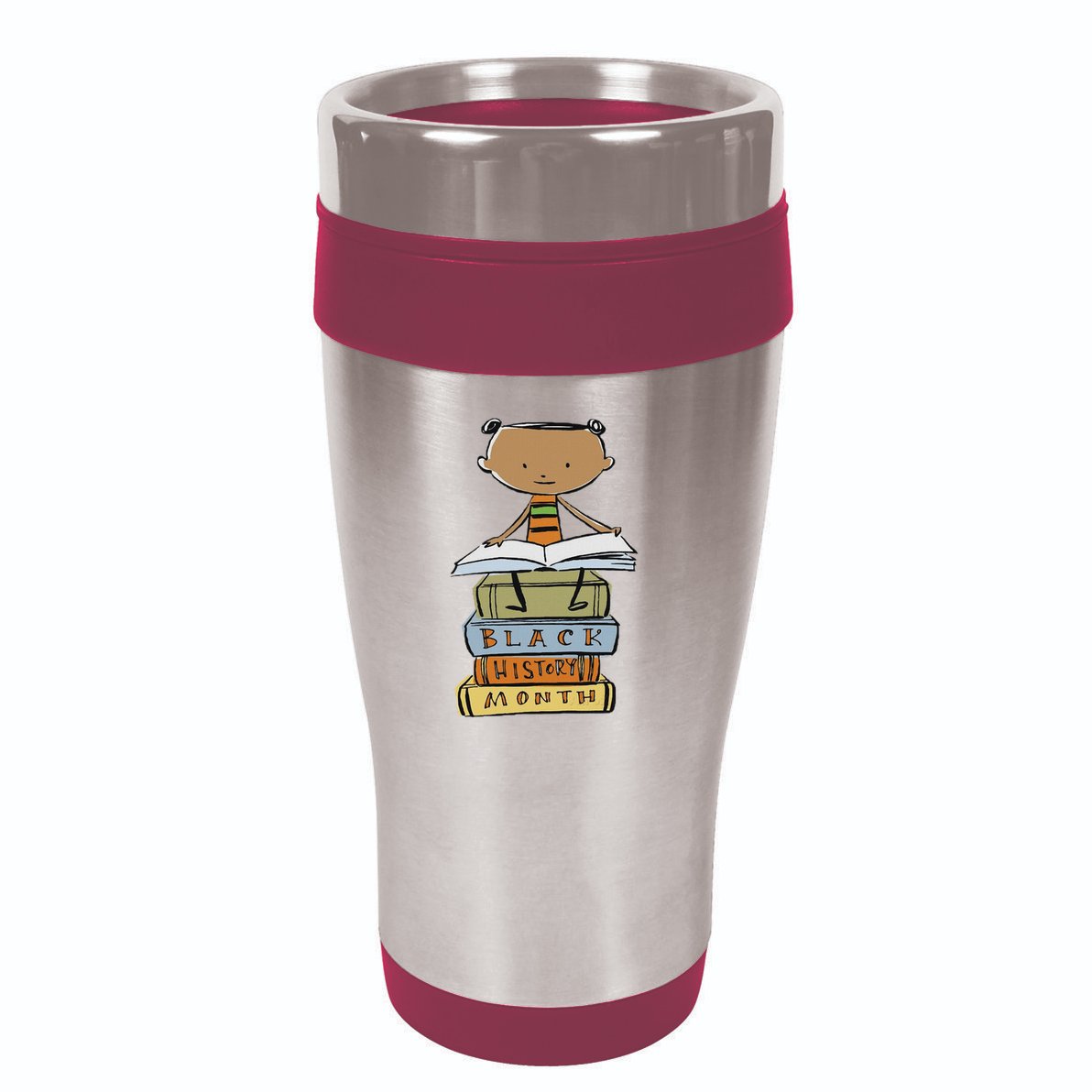 I Am Black History African American Black Pride 16oz Travel Tumbler