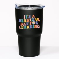 It's A Beautiful Day For Learning Back To School Retro Tumbler