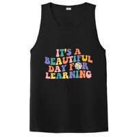 It's A Beautiful Day For Learning Back To School Retro PosiCharge Competitor Tank