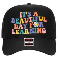 It's A Beautiful Day For Learning Back To School Retro Hat