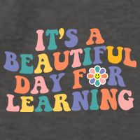 It's A Beautiful Day For Learning Back To School Retro Vector Backpack