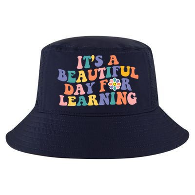 It's A Beautiful Day For Learning Back To School Retro Cool Comfort Performance Bucket Hat