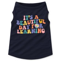 It's A Beautiful Day For Learning Back To School Retro Doggie Tank