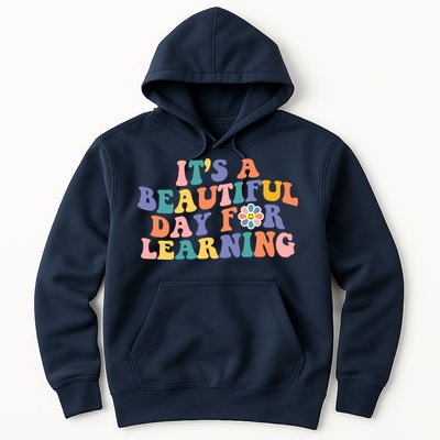 It's A Beautiful Day For Learning Back To School Retro Hoodie