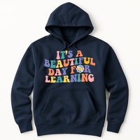 It's A Beautiful Day For Learning Back To School Retro Hoodie