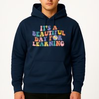 It's A Beautiful Day For Learning Back To School Retro Hoodie