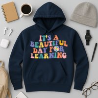 It's A Beautiful Day For Learning Back To School Retro Hoodie