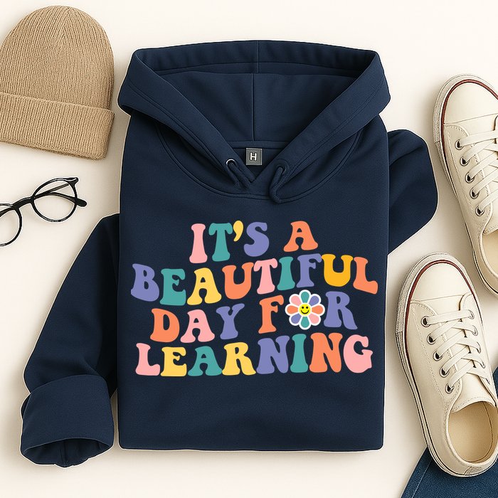 It's A Beautiful Day For Learning Back To School Retro Hoodie