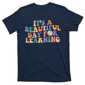 It's A Beautiful Day For Learning Back To School Retro T-Shirt