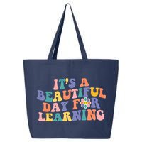 It's A Beautiful Day For Learning Back To School Retro 25L Jumbo Tote