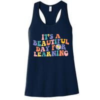 It's A Beautiful Day For Learning Back To School Retro Womens Tank Top