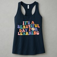 It's A Beautiful Day For Learning Back To School Retro Womens Tank Top