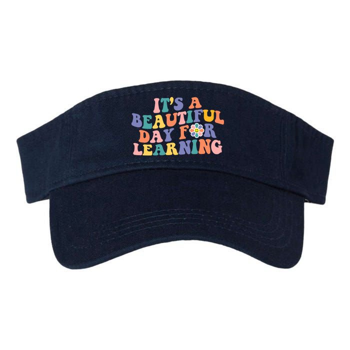 It's A Beautiful Day For Learning Back To School Retro Visor