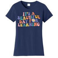 It's A Beautiful Day For Learning Back To School Retro Women's T-Shirt